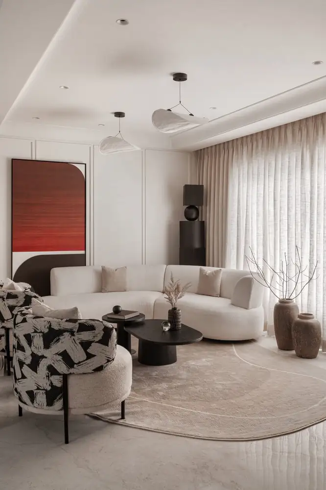 HPDG Architects — living room interior
